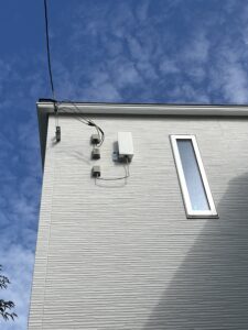 デザインアンテナ壁取り付け