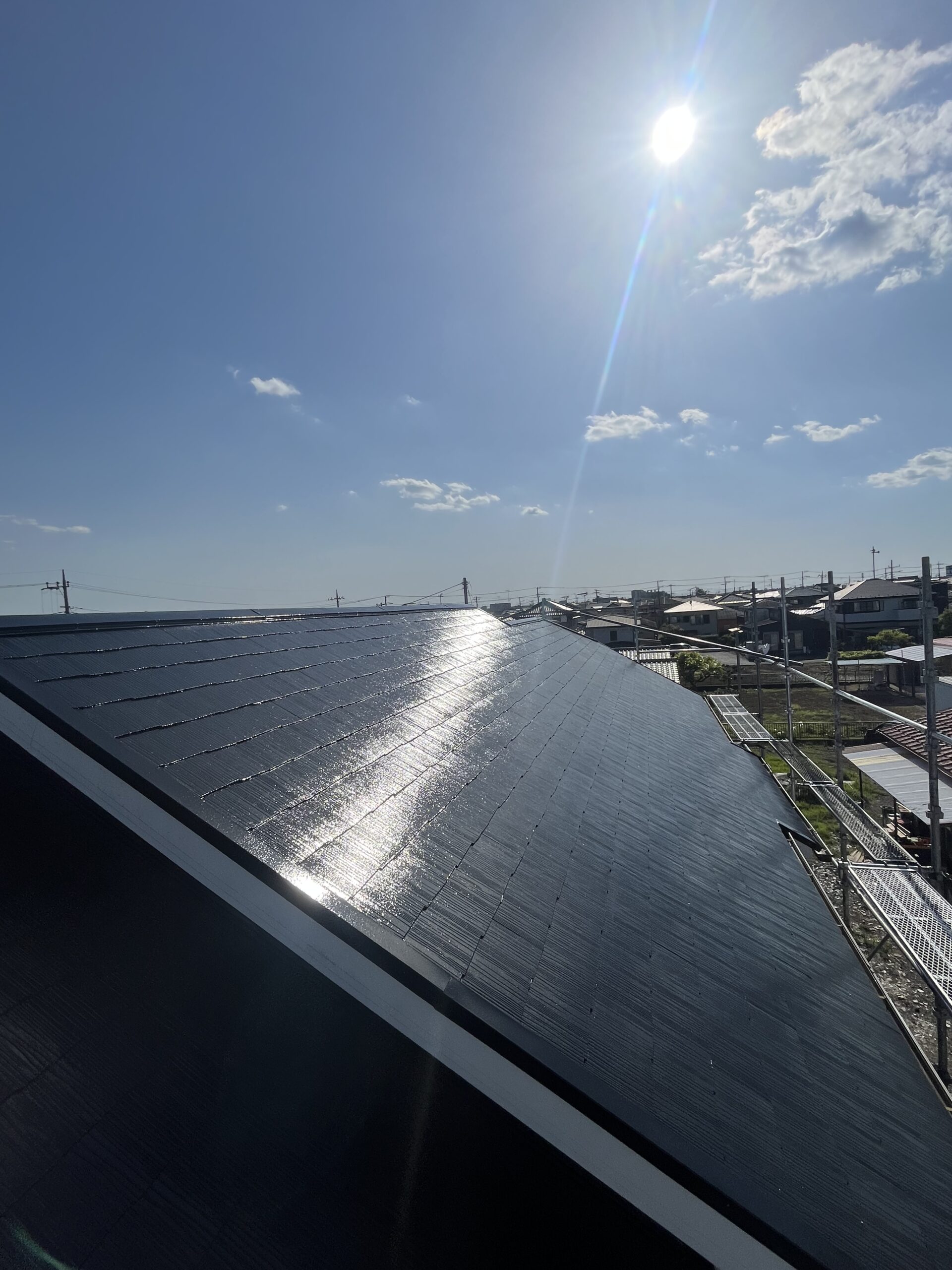 茨城県土浦市にて屋根塗装工事を行いました！