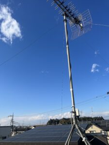 アンテナ撤去